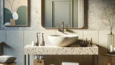 Elegant Terrazzo Sink Designs for Modern Homes