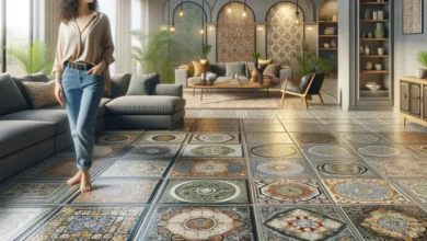 Elegant Decorative Semen Tile Flooring